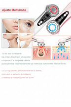 Masajeador facial con frío y calor antiarrugas blanco - additional image 7