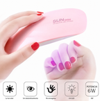Mini Lámpara LED/UV para Uñas Portátil - Secado Rápido
