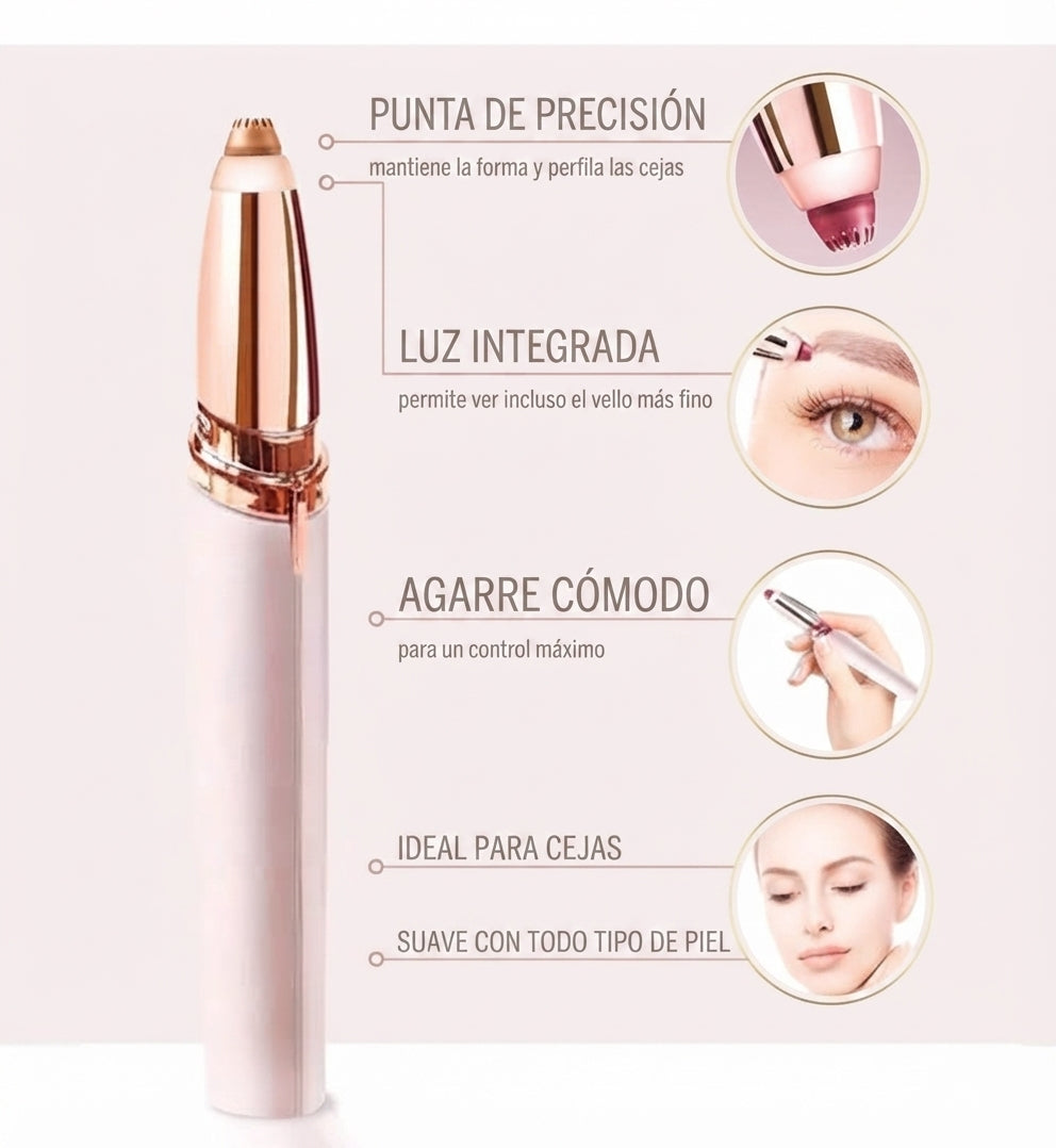 Depilador de Vello Facial Compacto