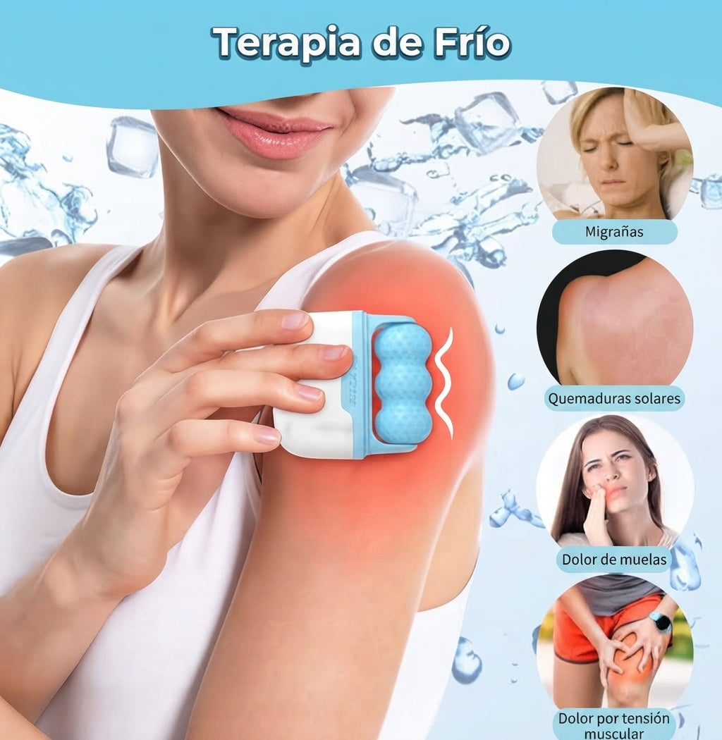 Rodillo Frío Facial Antiinflamatorio