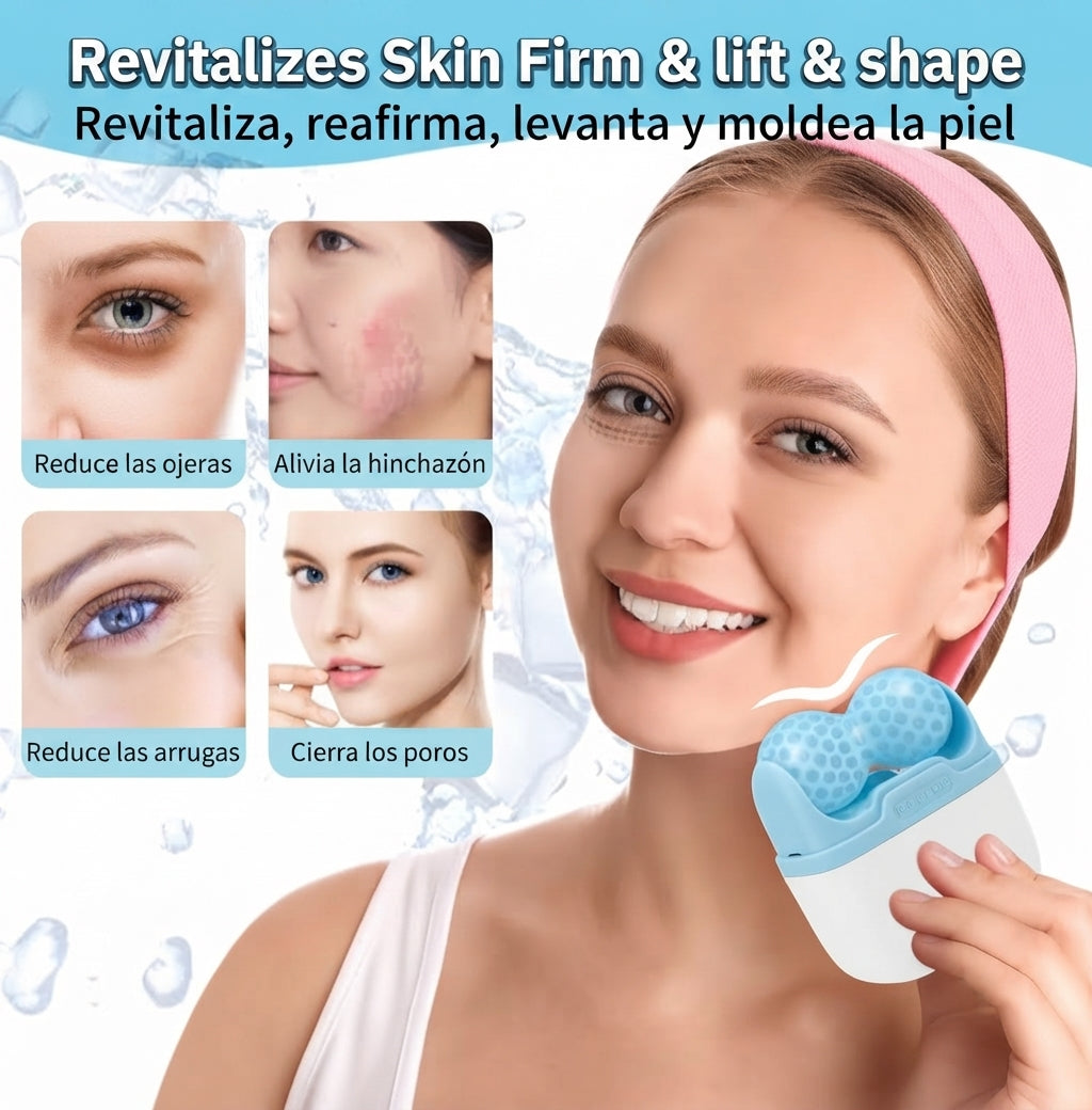 Rodillo Frío Facial Antiinflamatorio
