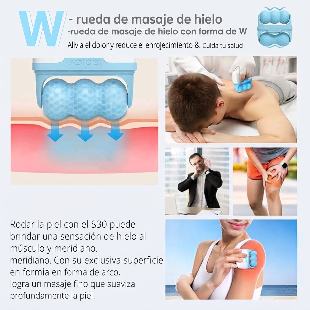 Rodillo Frío Facial Antiinflamatorio