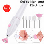 Lima Eléctrica de Uñas Profesional 5 en 1