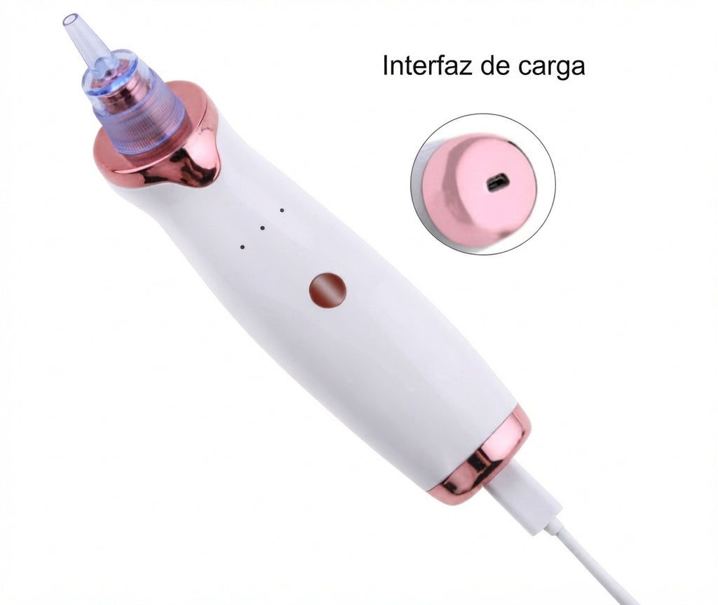 Limpiador Facial de Puntos Negros Eléctrico